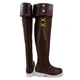 Anime Fairy Tail Lucy Heartfilia Brown Shoes Boots Cosplay Accessories Halloween Carnival Props